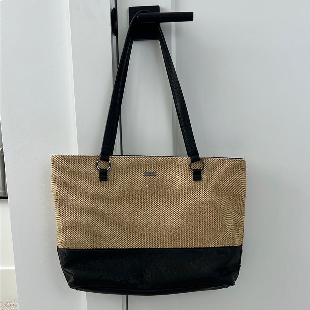 Hammitt Black and Tan Tote Bag